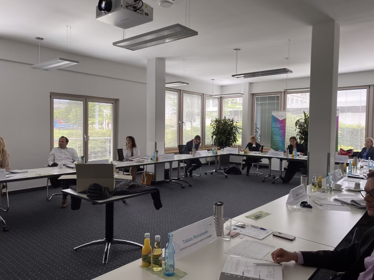 Jurysitzung um den Gewinner des Sächsischen Gründerpreis zu bestimmen